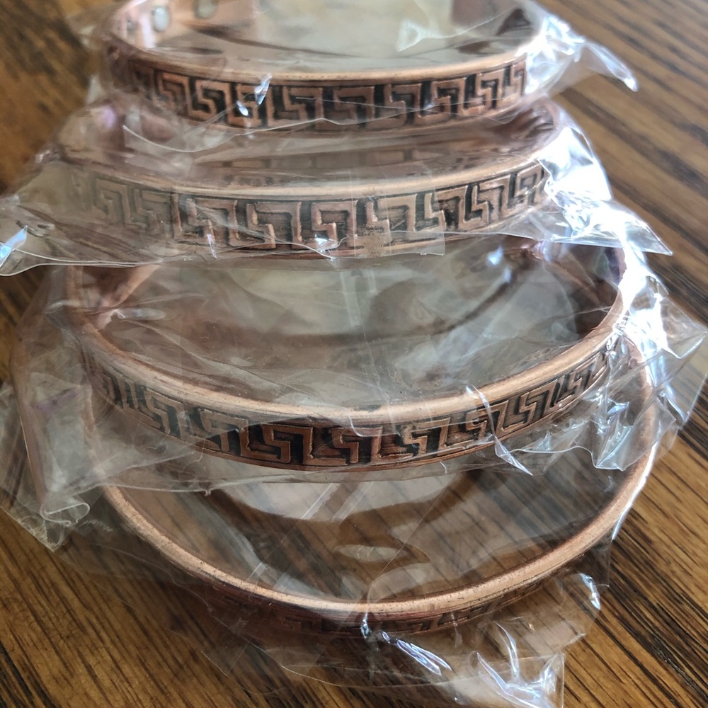 4x Copper Bracelet MEN WOMEN